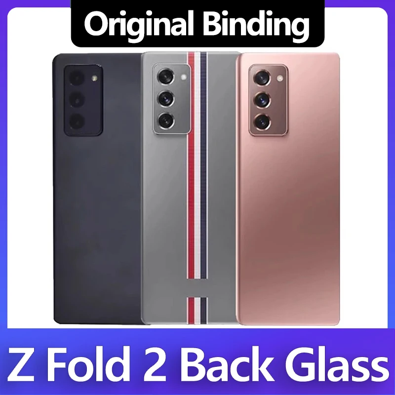 

Original Suitable for Samsung Z Fold2 original new battery cover F9160 back cover glass TB version back case
