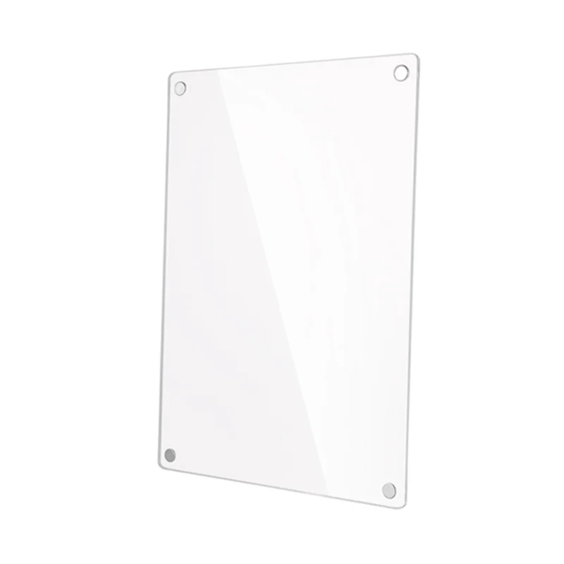Dimensional Magnetic Transparent Acrylic Weekly Plan Notes Message Board Erasable DIY Magnetic Refrigerator Sticker-POS