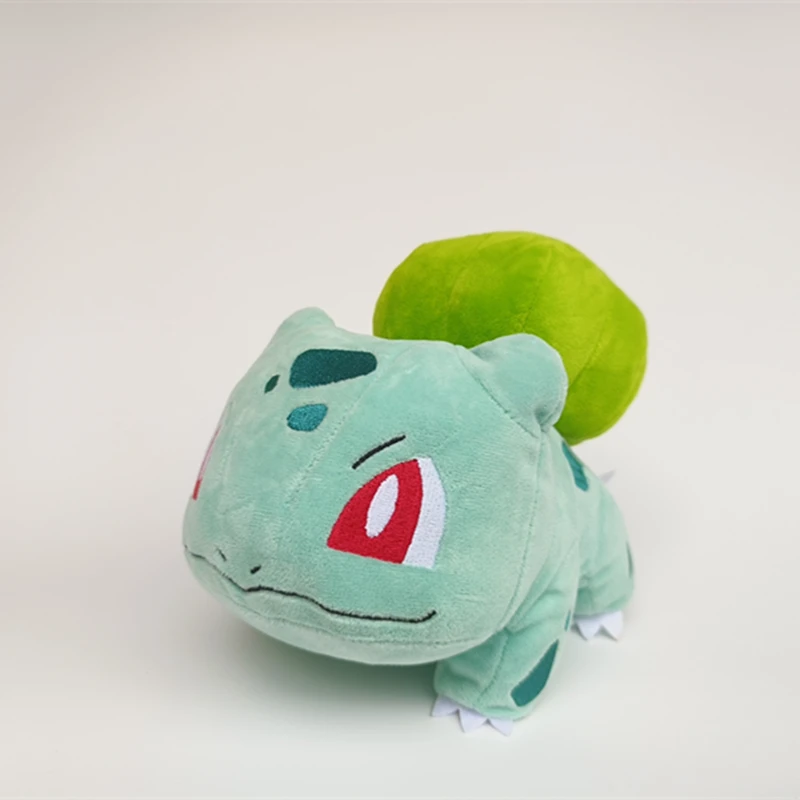 20CM Cute Pokémon Plush Starter 3 Pack - Charmander, Squirtle & Bulbasaur Generation One Stuffed Animals