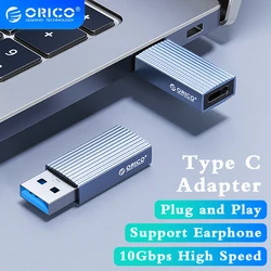 ORICO USB3.1 to Type-C Adapter USB-C Fast Charge Data Cable Converter 10Gbps Transmission Head for Computer Macbook OTG Connect