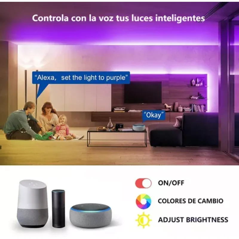 Светильник 5050 12 В 20 м WiFi Alexa Application Light