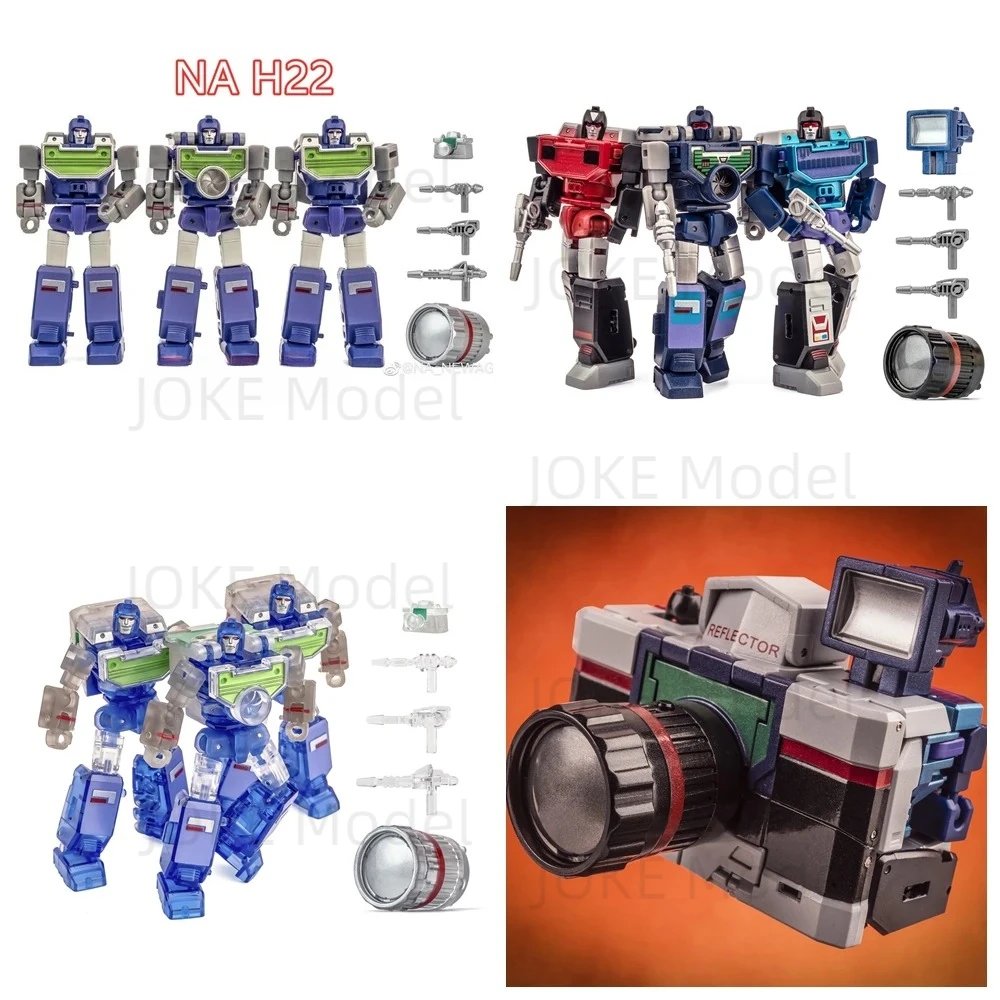 

【IN STOCK】Transformation NewAge NA H22 H22EX Reflector Chimera Mini Action Figure Robot With Box