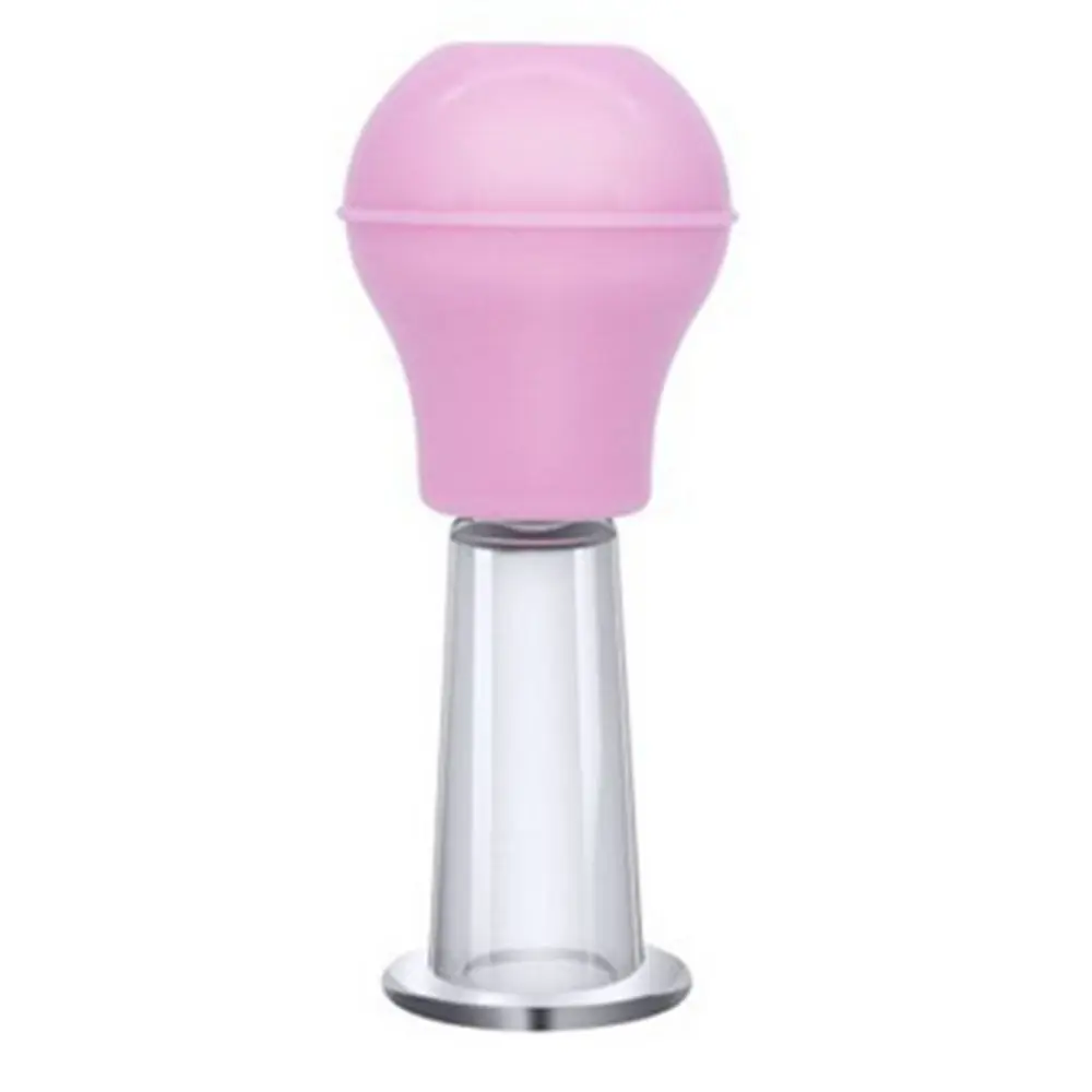 

3 Sizes Rubber Facial Massage Cup Pink/Blue PVC Vacuum Cup Skin Lifting Cupping Cup Skin Scraping Cup Body