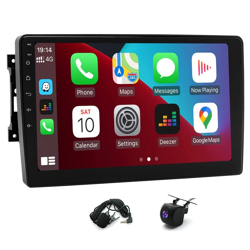 Android 13 GPS Carplay Car Stereo Radio 2+32G Compatible for Wrangler Chrysler Ram