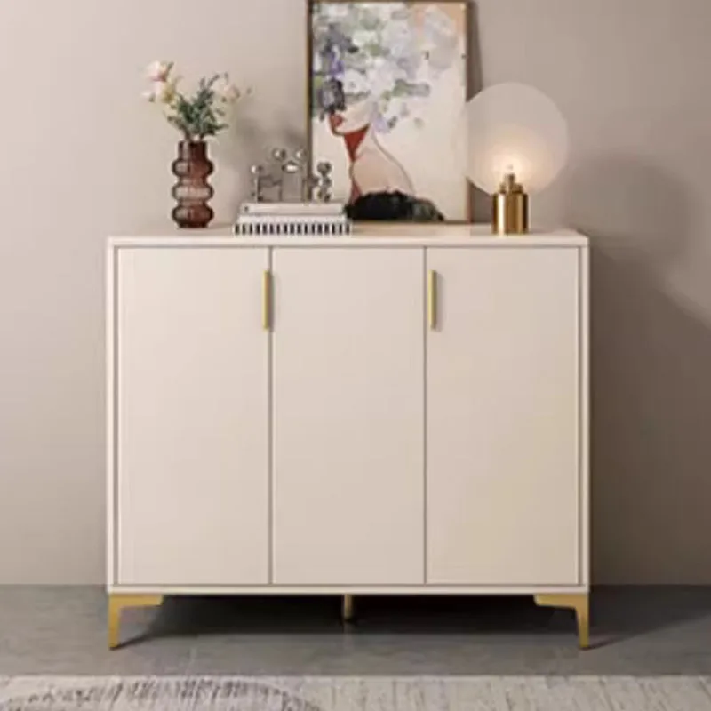 Wooden Organizer Shoe Shelf Storage Mobile Living Room Luxury Designer Slippers Shoe Cabinet Modern Zapatero Hotel Furniture