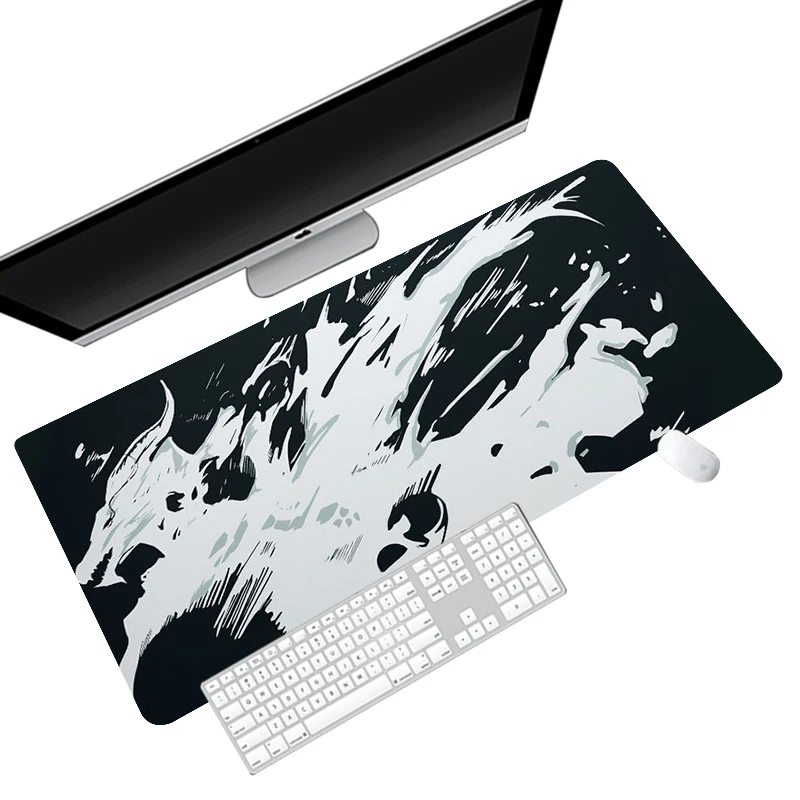 Splash Ink Dragon Art Mouse Pad Gamer Hell Dragon Pad Gamer Keyboard Computer 500x1000mm Desktop Accessories Desk Pad XXL Rug