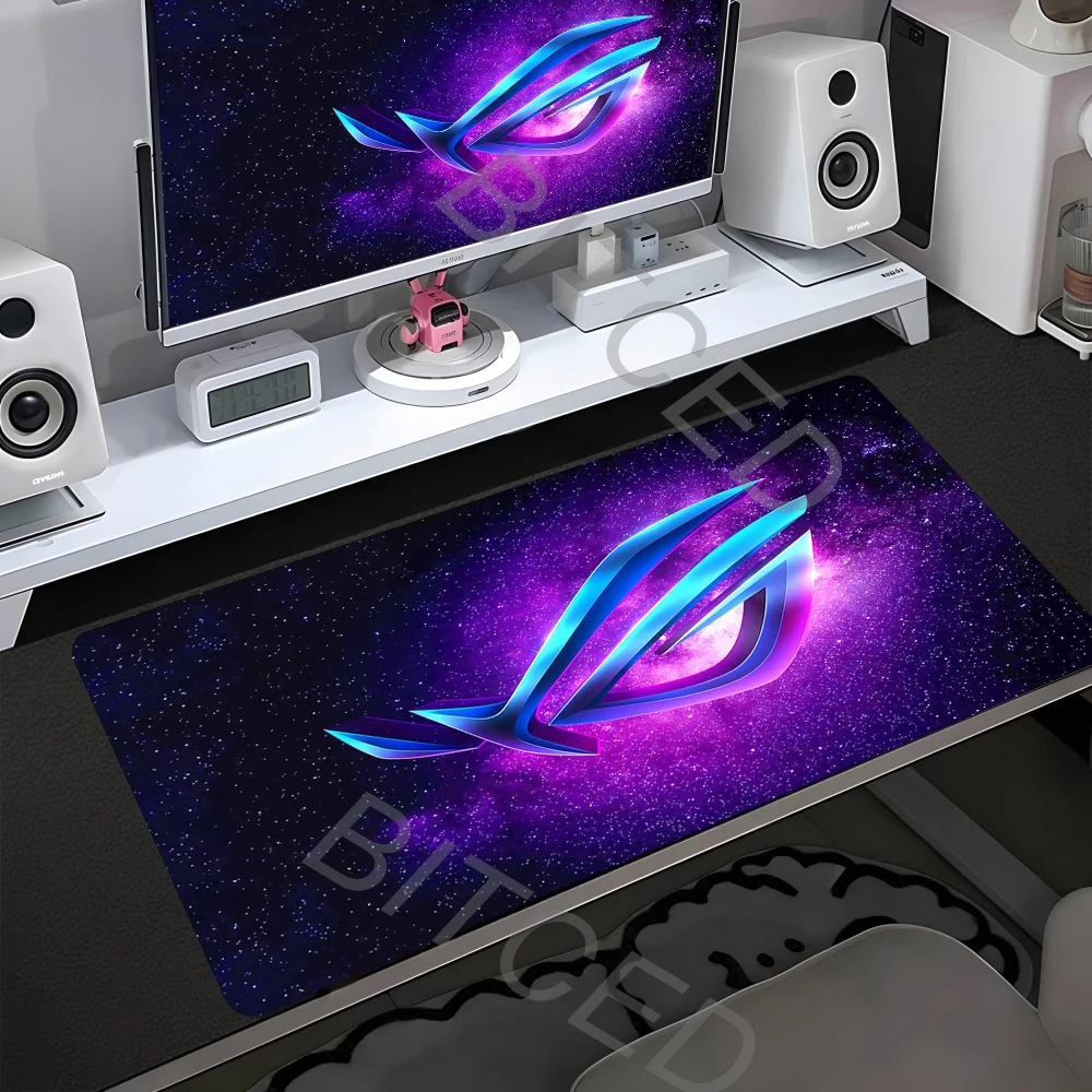 ASUS Mauspad ROG Großes Gaming-Mauspad Gummi-Rutschfester Teppich Computer-Sport-Schreibtischunterlage Computer-Tastatur Desktop-Pads