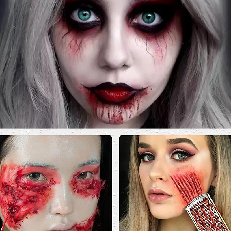 1PC Halloween Makeup Shaping Wax Light White Scar Wax Modeling Fake Wound Special Skin Effect For Halloween Stage