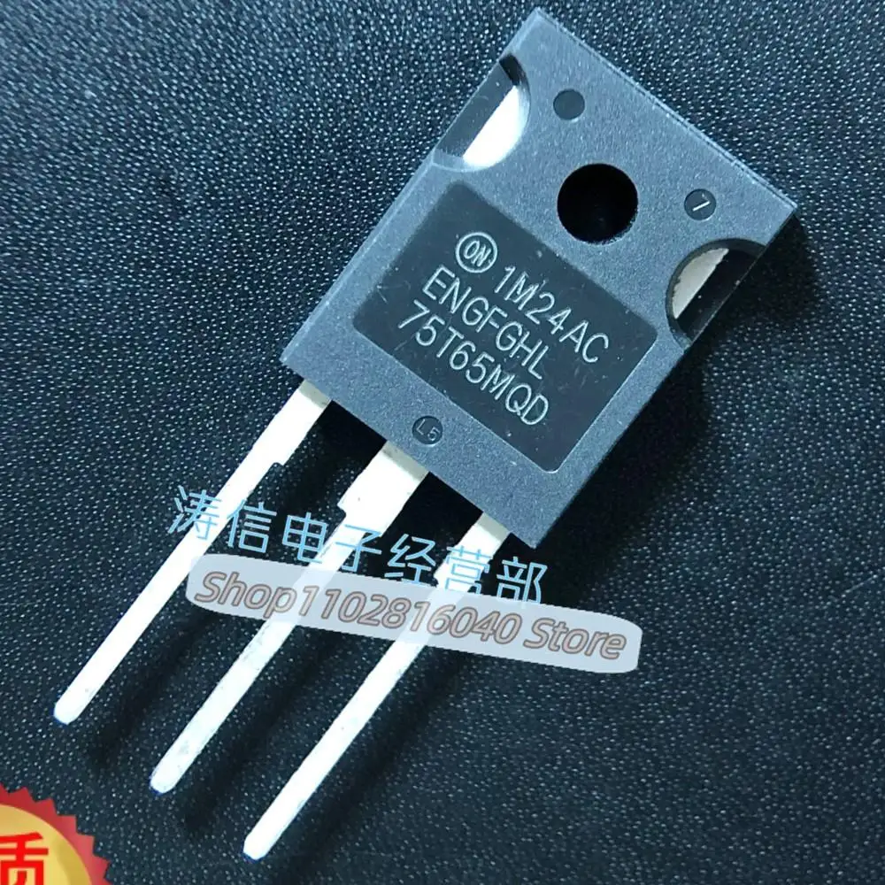 

10PCS/Lot FGHL75T65MQD IGBT TO-247 650V 75A Best Quality Imported Original