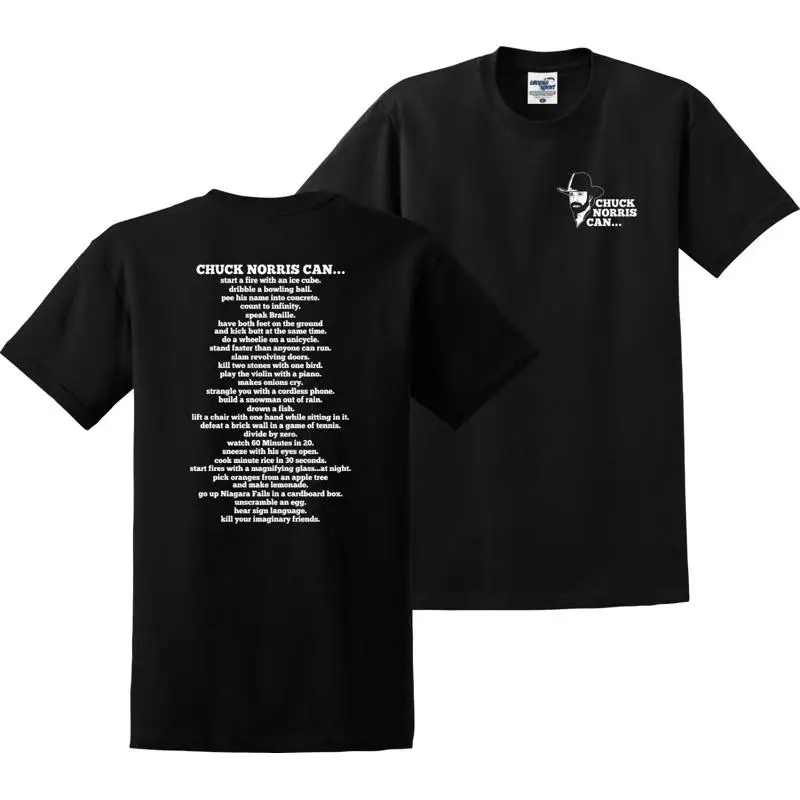 Chuck Norris Can Funny T-Shirt