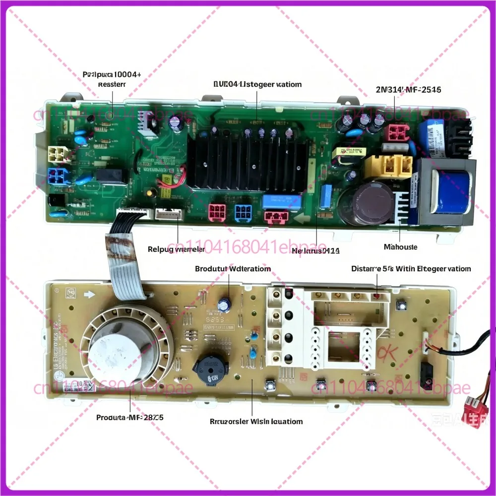 

For LG WD-N10300D Control Board 6870EC9286B-1 6870EC9284D Washer Main Display Panel