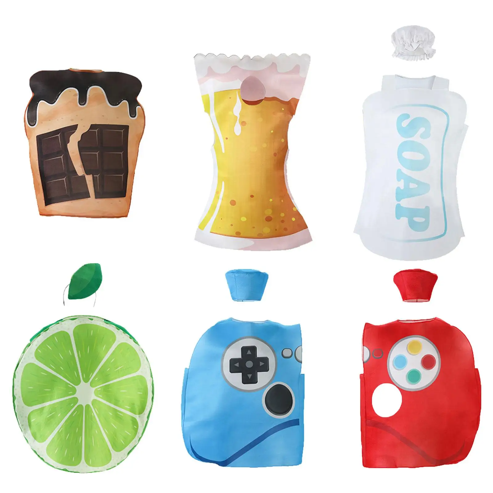 Halloween Costume Cosplay Apparel for Women Men Decorative Lovely Outfit for