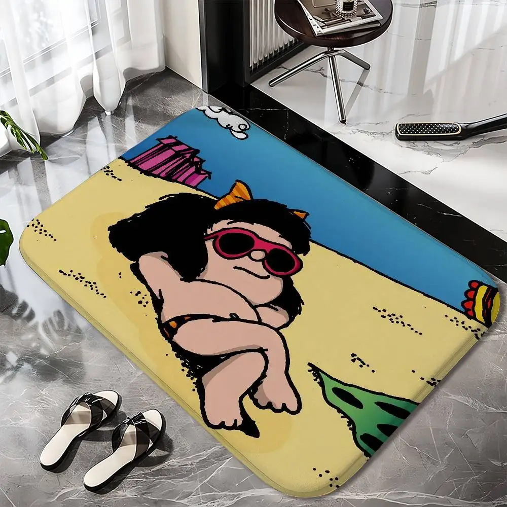 

Mafalda Floor Mat Printed Large Carpets Room And Bedroom Carpets Bathroom Anti Slip Door MATS Small Carpets