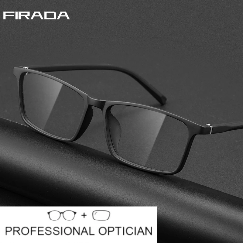 

FIRADA новые модные фотохромные очки в стиле ретро, деловые очки TR90, очки с блокировкой синего света, очки по рецепту для мужчин 7008