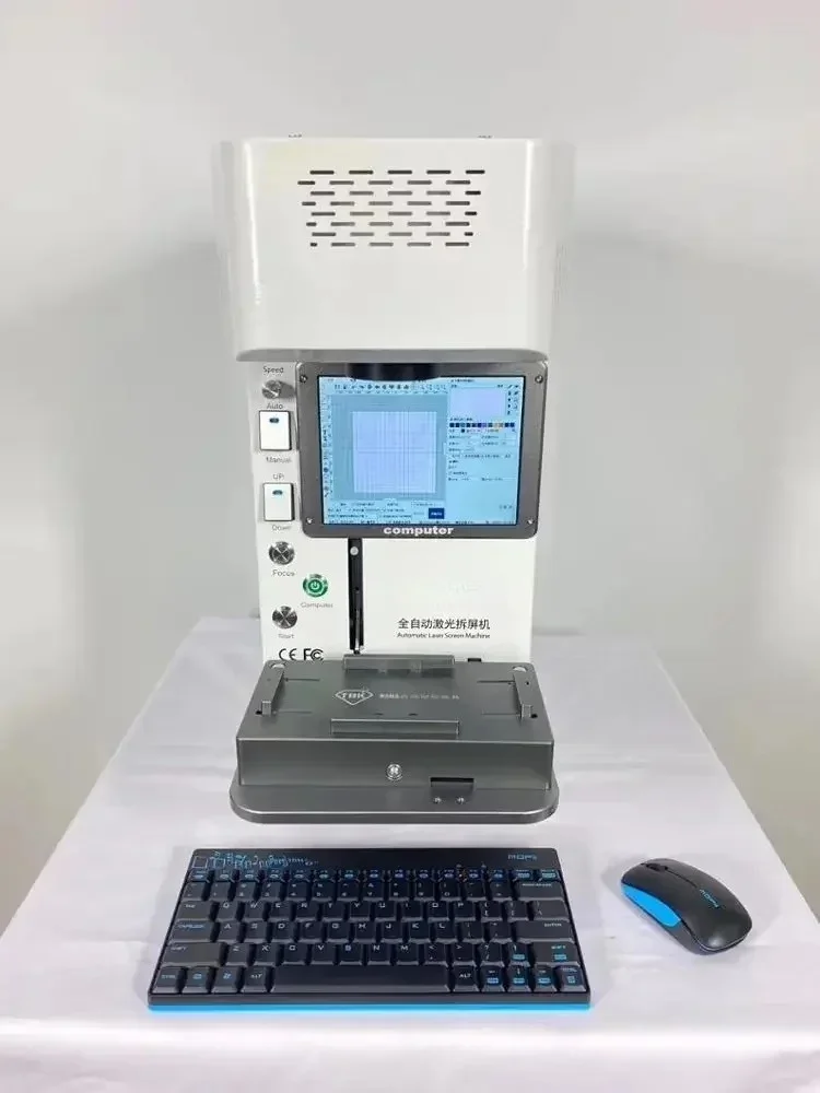 New Arrive Mobile Phone Back Cover Separator Machine for iPhone X Crack Back Cover Remove Repair Machine LCD Splitter