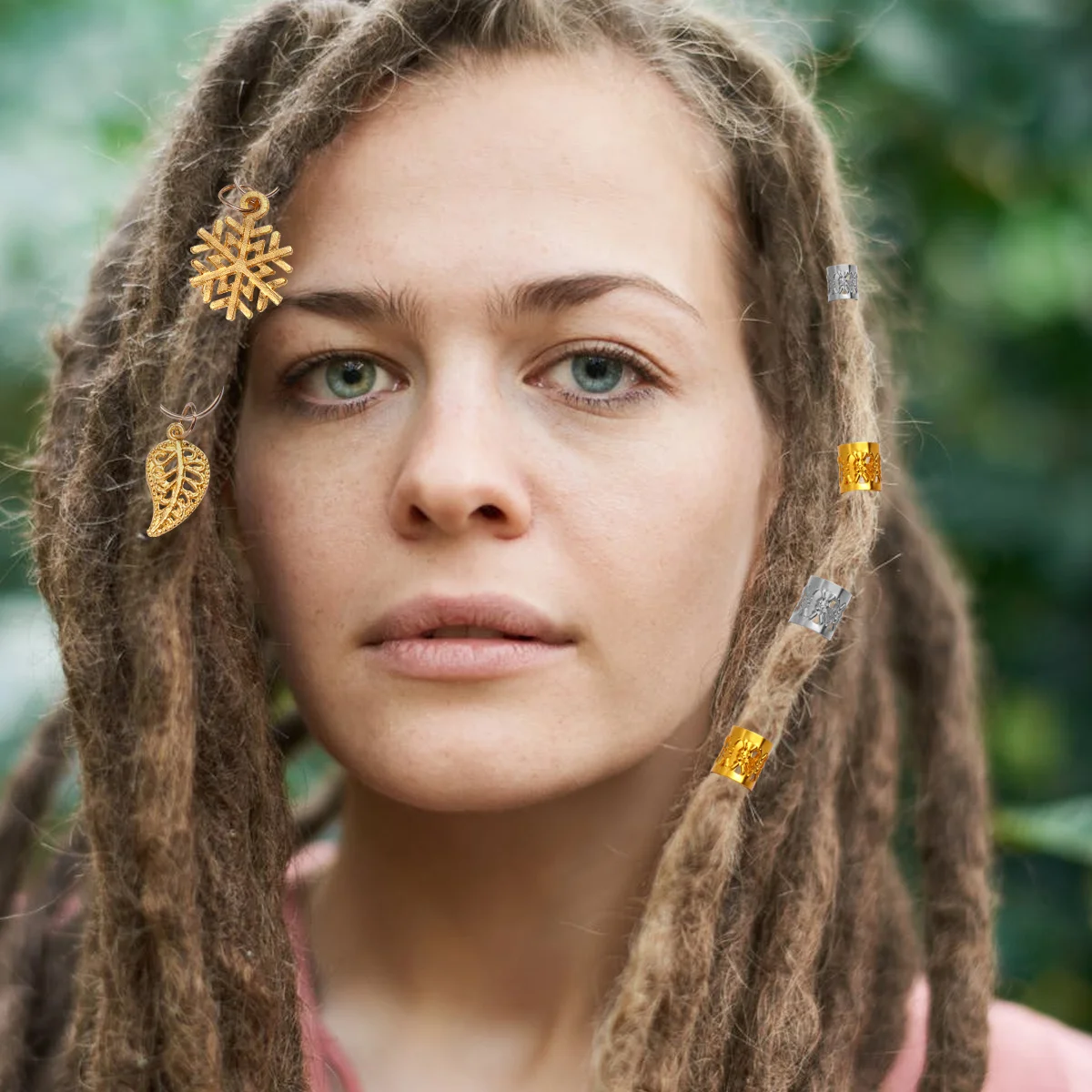 

68Pcs Dreadlocks Braiding Set Crochet Hair Hook Metal Braids Weaving Tools Hair Knitting Needles Dreadlocks Braid Set