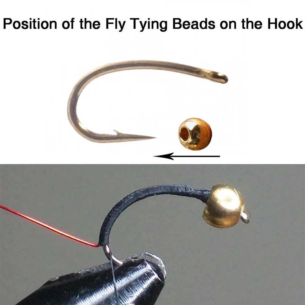 Nice-Designed Tungsten Beads ungsten Alloy Fishing Tungsten Alloy High Quality 2.0mm/2.5mm/2.8mm/3.3mm/3.5mm Fly Tying Material