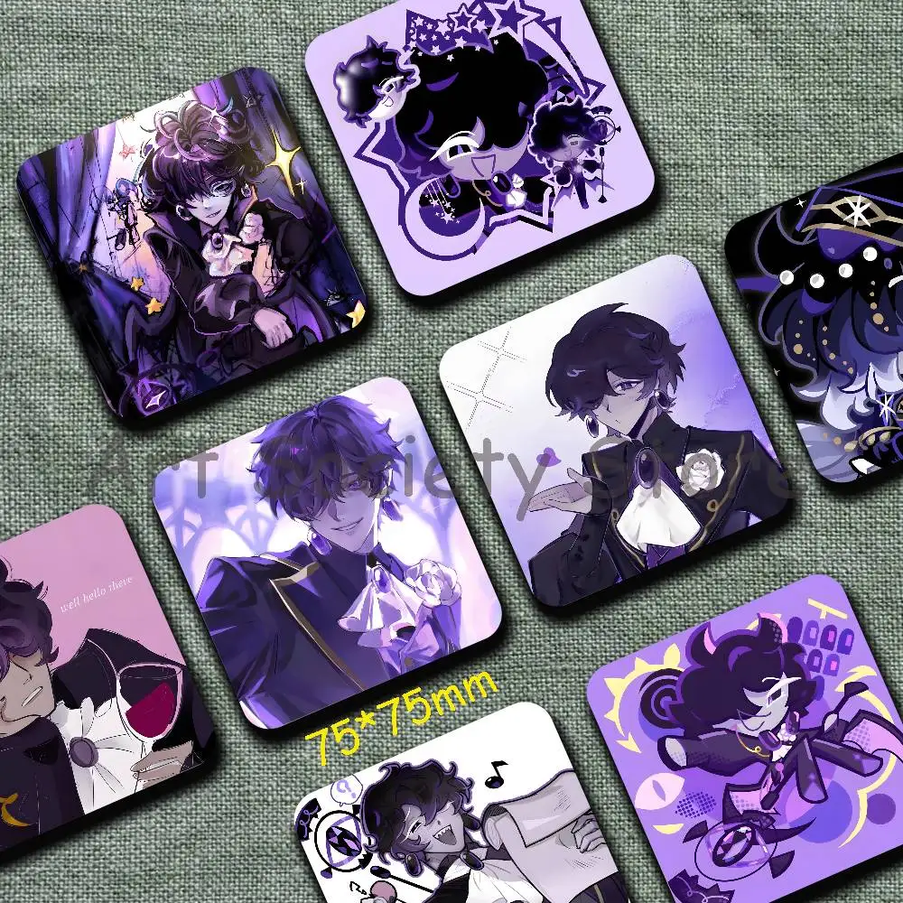 Black Sapphire C-Cookie Fanart Refrigerator Magnets Cute Cartoon Magnetic Personality Decorations Creative Gifts