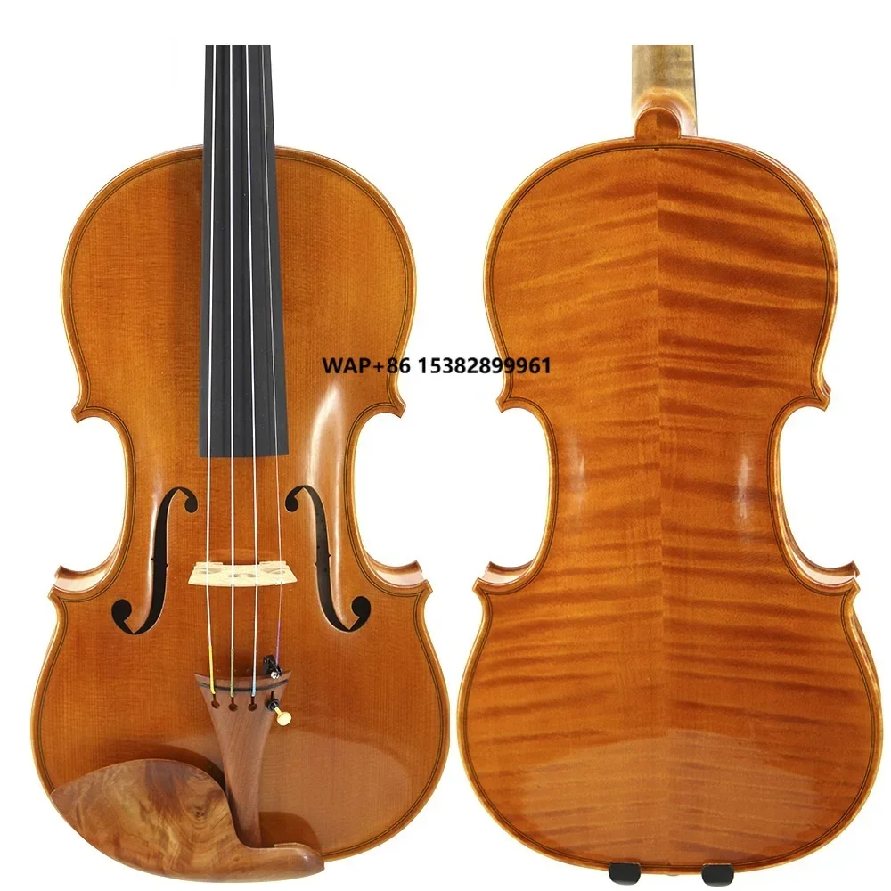 Luxury Old European Material Pure Handmade Italian Spruce Violin