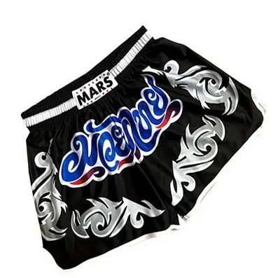 Korte Broek Kick Boksen Muay Thai Bedrukte Boksbroek Boxe Thai Korte Pro Kickbokstraining Vechtkleding Kickbox