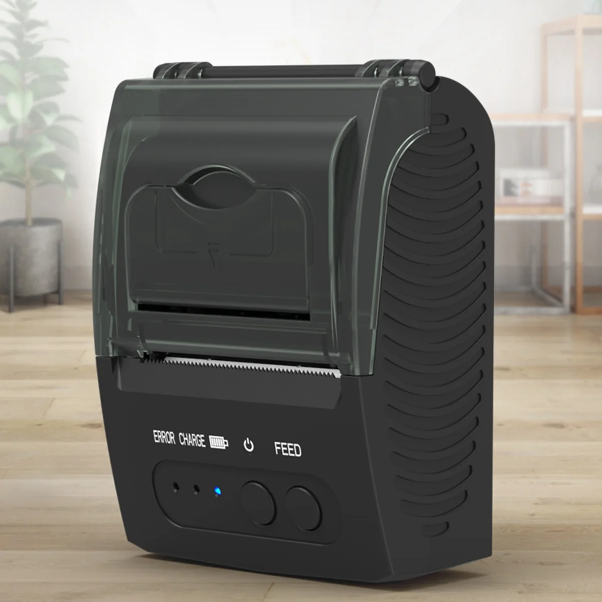 GOB-oStampante termica per etichette portatile Mini stampante per adesivi wireless portatile Bluetooth da 58 mm per uso domestico in ufficio-EU