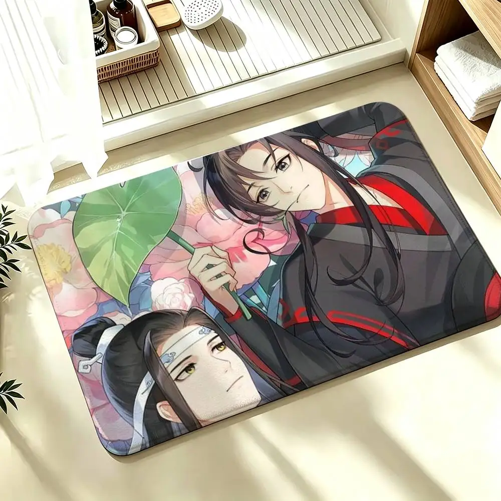 Grandmaster Demonic Cultivation Shower Room Absorbent Small Floor Mat Soft Comfortable Decorative Foot Mat