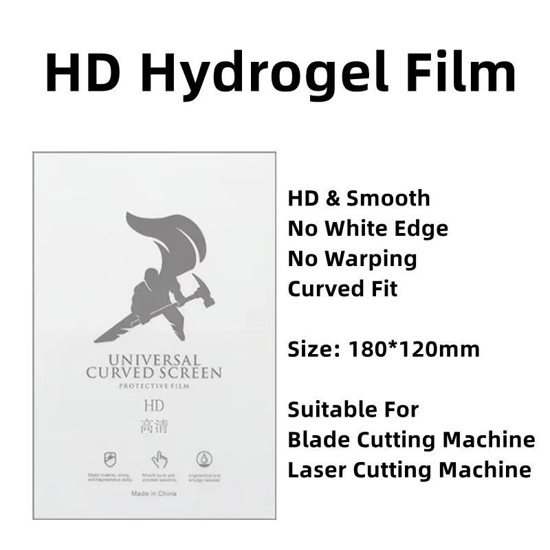 50pcs HD Hydrogel Film For All Phone Protecting Film Cutting Machine Matte/Anti Blue-Ray/UV/Privacy TPU LCD Screen Protector
