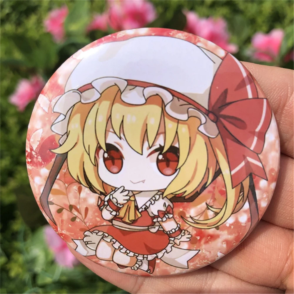 مشروع أنيمي توهو بروش صفيح ، مزار ، عذراء ، هاكوري ، ريمو ، هاكوري ، ريمو ، زي تنكري ، دبوس شارة ، SPTE ، إكسسوارات بروش