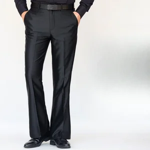 2024 Spring Autumn New Men's Business Casual Pants Male Fashion Solid Color Slim Trousers Men High Waist Long Suit Pant K427