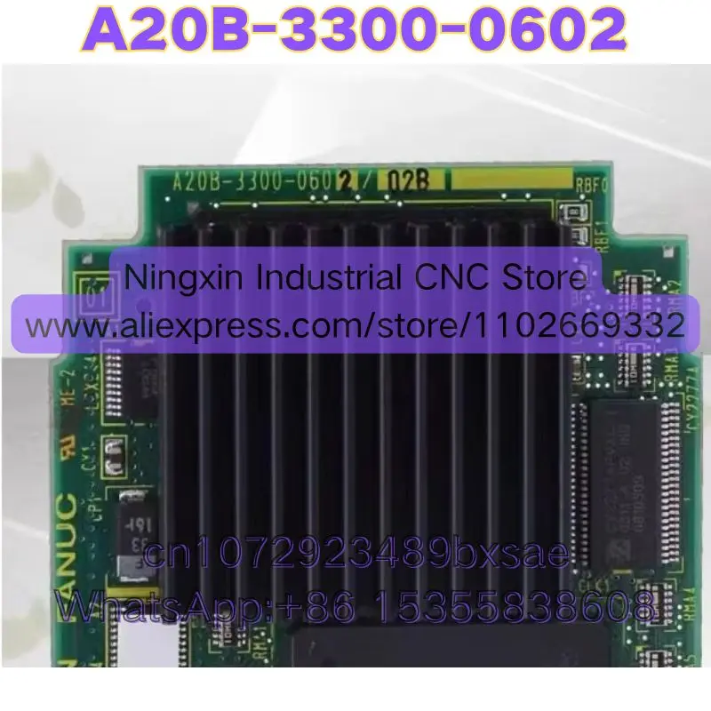 Used FANUC A20B-3300-0602 A20B 3300 0602 System CPU Board Circuit Board Tested OK