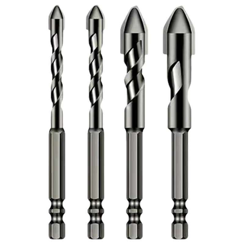 Convenient Oblique Head Eccentric Drill Bit Concrete Drill Bit for Home and Work