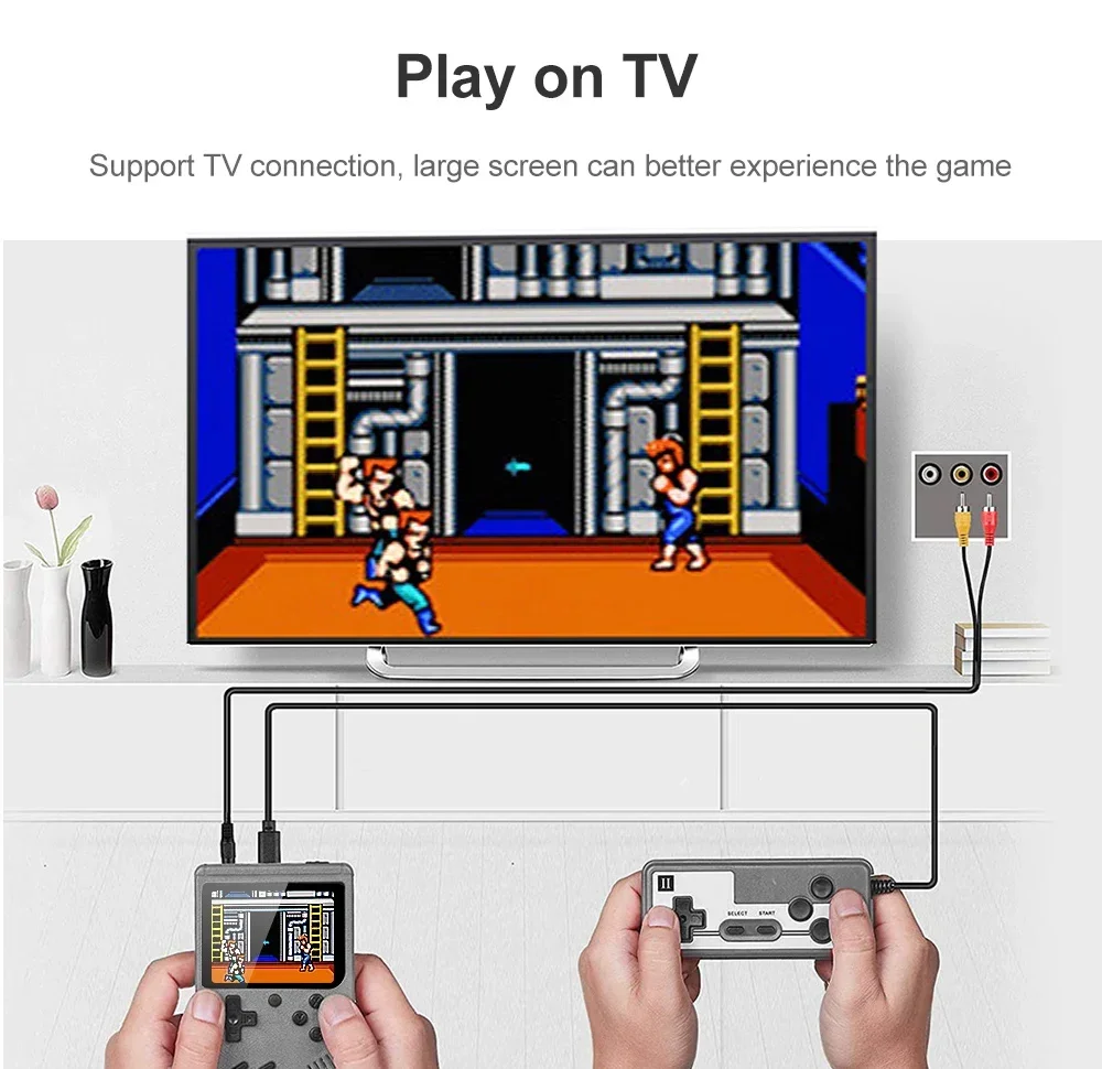Console Retro de Arcade com 50 - Retro Gaming For Tv avaliação e preço