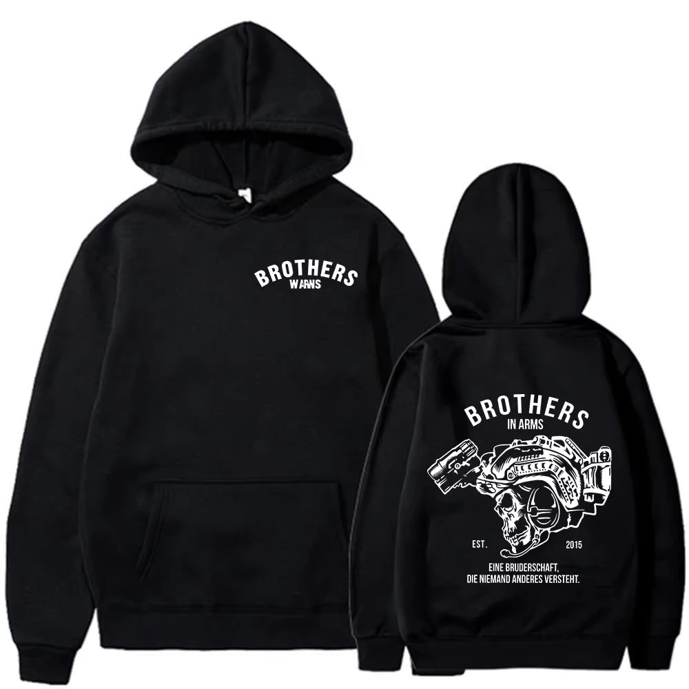 2026 New Model Team Brothers Double-Sided Printed HoodedSweatshirt - Suitablefor bothMenandWomen, Fashionabl andWarm SportsShirt