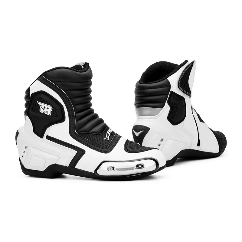 TRTIGER A2 PRO Motorcycle short boots Safe Riding Equipment Rally Shoes Racing Boots Wear-resistant Anti Fall Motocross Boots
