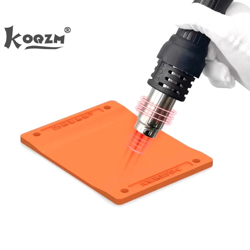 PD-C Planting Tin Pad Reballing Platform Non-Slip Heat Resistance Magnetic Silicon Mat CPU IC BGA Stencils Rework Tools