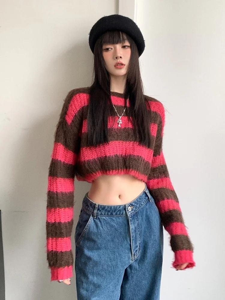 Blue Vintage Cargo Jeans Women's 2022 Spring Y2k Streetwear Loose High Waisted Jeans Straight Wide Leg Cargo Jeans Women's