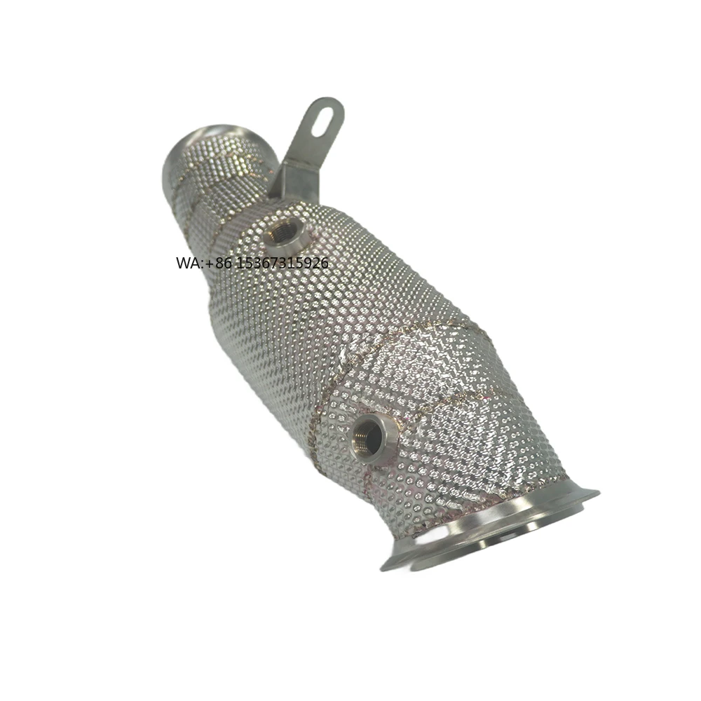 

M135i F20 F21 M235i F22 M2 F87 2016-2019 N55 335i F30 F31 F34 435i F32 F33 Exhaust Downpipe with heat shield