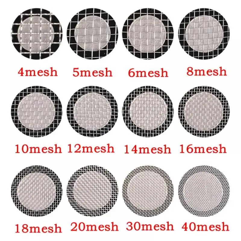 1/2/3pcs Stainlesss Steel Mesh Woven Metal 4~400 Mesh Suitable for Ventilation Cages Garden Windows and Filter Screens