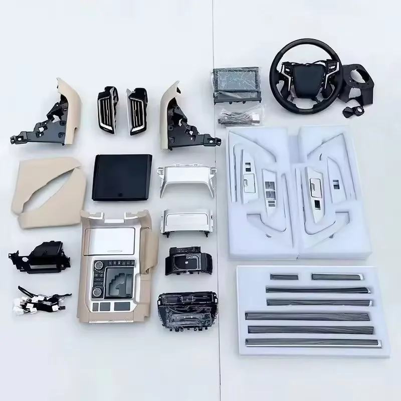 

For Toyota Land Cruiser Interior Upgrade Kit For To Yo Ta For Land Cruiser Lc200 2008-2015 Upgrade 2016-2021