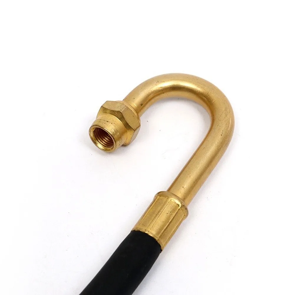 Auto Tire Hose Rubber Extension Tube For Tire Maintenance Robust Rubber Material Wear Resistant Design Air Leak Prevention