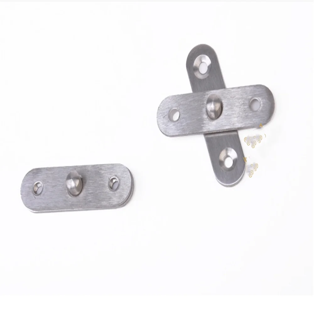 Hardware Stainless Steel 360 Degree Rotating Door Pivot Hinge Tone Rotary Folding Aluminum Hinges For Furniture Hinge For Wooden