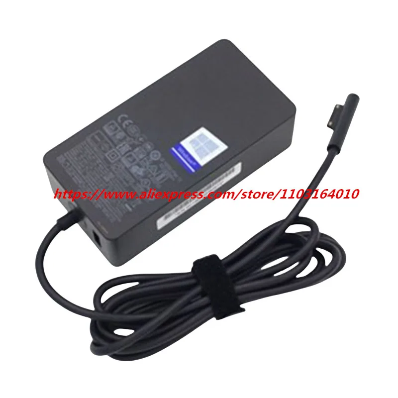 Originele 15V 6.33A oplader voor Microsoft Surface Laptop Surface Book 2 Surface Go Surface Pro 6 7 Pro 5 Pro 4 Pro 3 met 5V 1.5A
