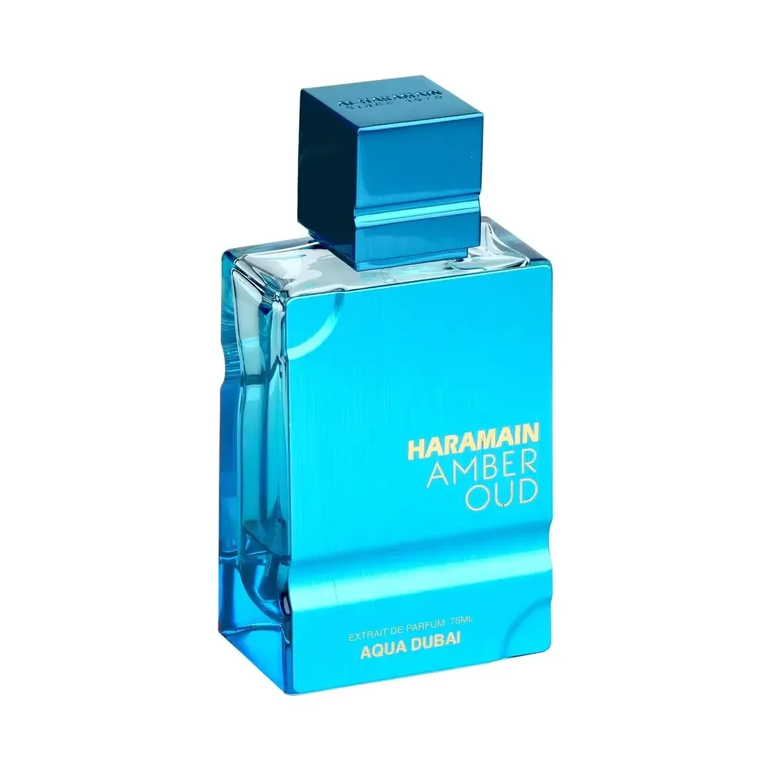 

Al Ha-ra-main Amber Oud Aqua Dubai Eau De Parfum Unisex Fragrance Long-Lasting Luxury Perfume Spray for Men and Women