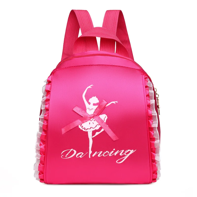 Girls Ballet Dance Ballerina Bag Backpack for Dance Toddler Dance Bag Gymnastics Latin Dance Yoga Tap Dance Jazz Storage Bag