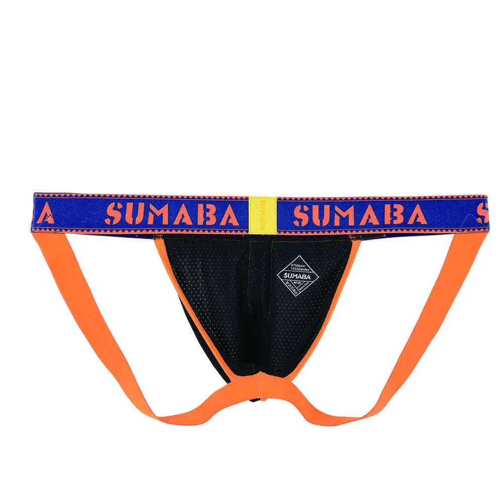 ZonbailonMens Underwear G-Strings Jockstraps Sexy Thongs