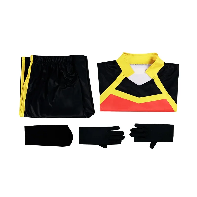 Anime Blue Lock Bastard München Cosplay Kostüm Yoichi Isagi Rote Uniform Ness Fußball Jersey Kaiser Kurona Männer Jungen