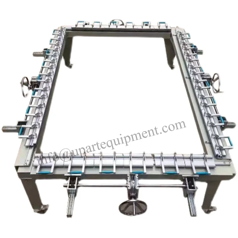 Automatic precision silk screen printing mesh stretching machine