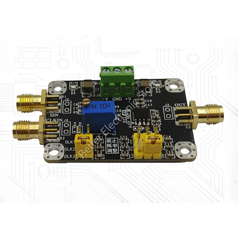 TLC14 Switching capacitor low-pass filter Frequency adjustable manual or program control
