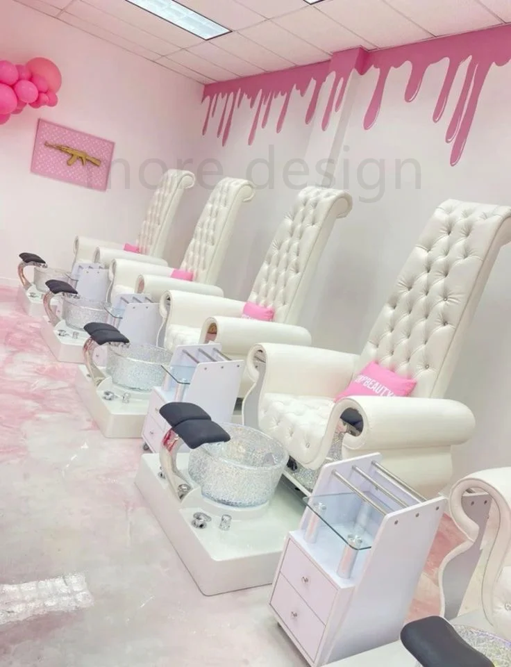 

More Design Promotional More Design Beauty Nail Salon Furniture No Plumbing Relax Massage Pedicure Spa Foot Chair