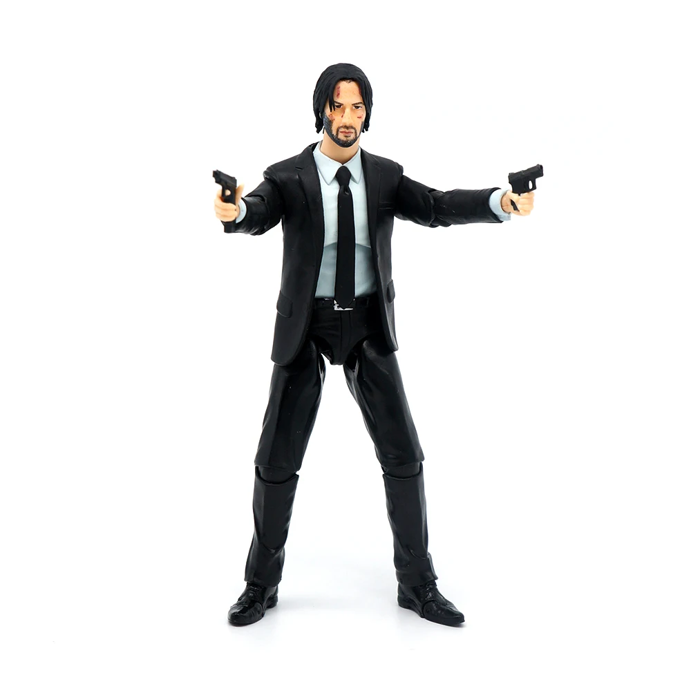 جديد مافيكس 085 جون ويك الفصل 2 عمل الشكل المنقولة الحلي البلاستيكية جمع جونثان الفتيل الماس أرقام نموذج اللعب الهدايا #5